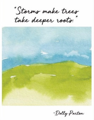 Dolly Parton Quote Blank Card (A2)